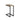 Bonny Laptop Table - Rectangle Top - Huddlespace