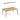 Dara Rectangle Table with high tool rail and power - Huddlespace