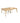 Furze Double Back2Back Desk 1600mm Deep - Huddlespace