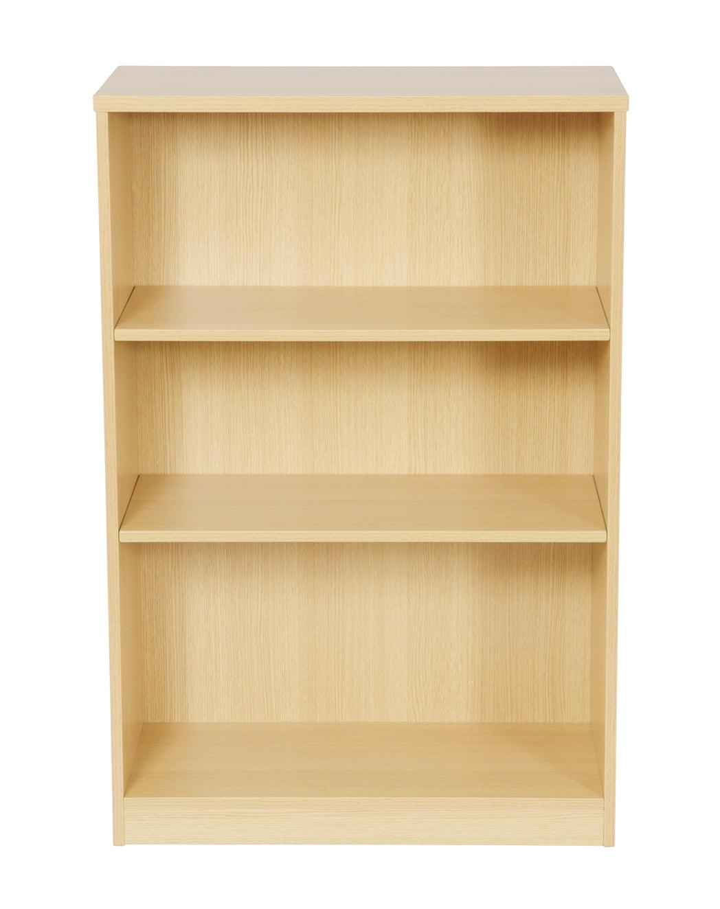 Interlocking Foldable Chairs Light Oak Bookcase - Various sizes – Huddlespace