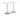 Manzo Poseur High Rectangular Table - Huddlespace
