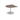 Trumpet Base Radial Extension Table - Huddlespace