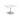 Trumpet Base Square Extension Table - Huddlespace
