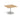 Trumpet Base Square Extension Table - Huddlespace