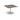 Trumpet Base Square Extension Table - Huddlespace