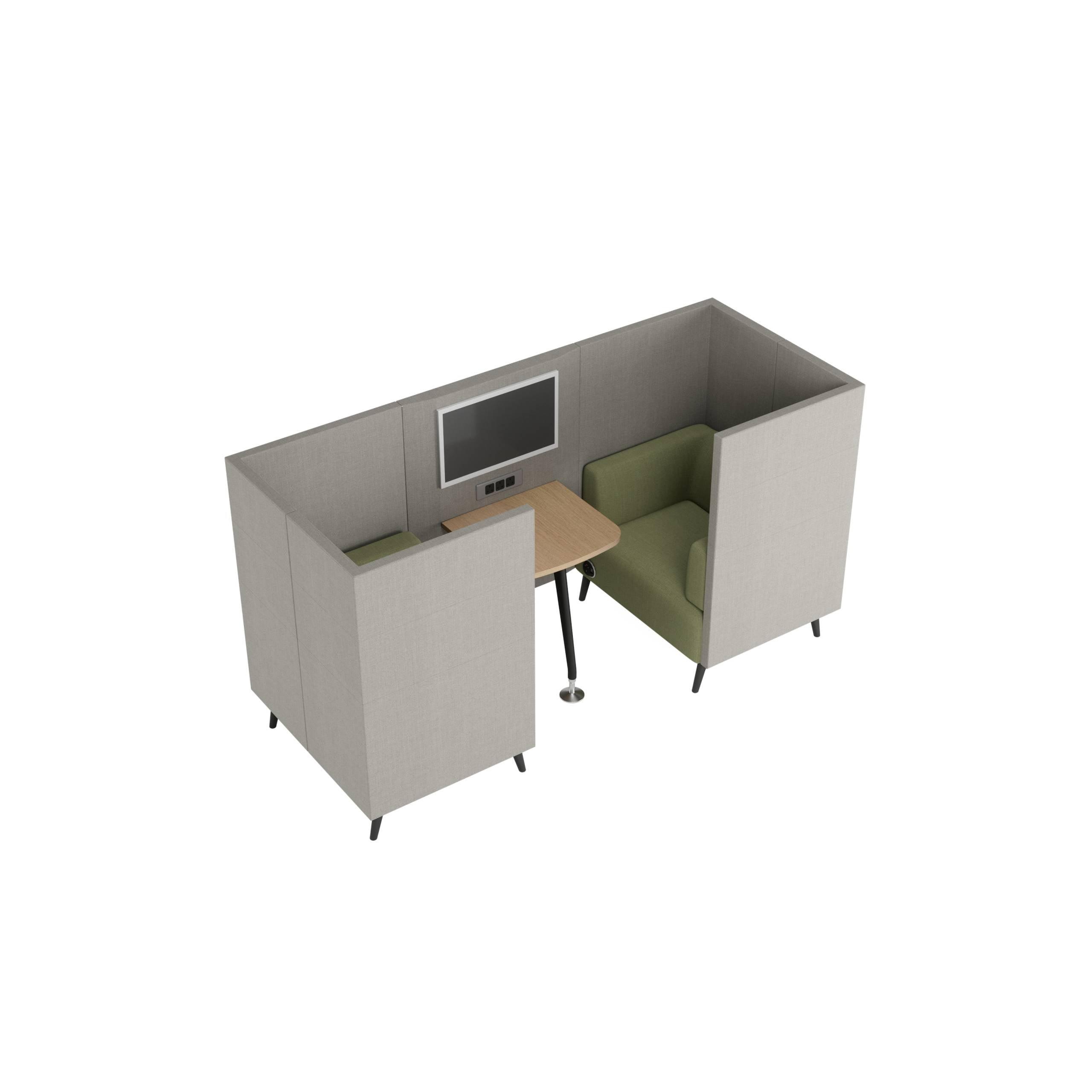 Shp Osba Booth Tryst High Back Booths – Huddlespace